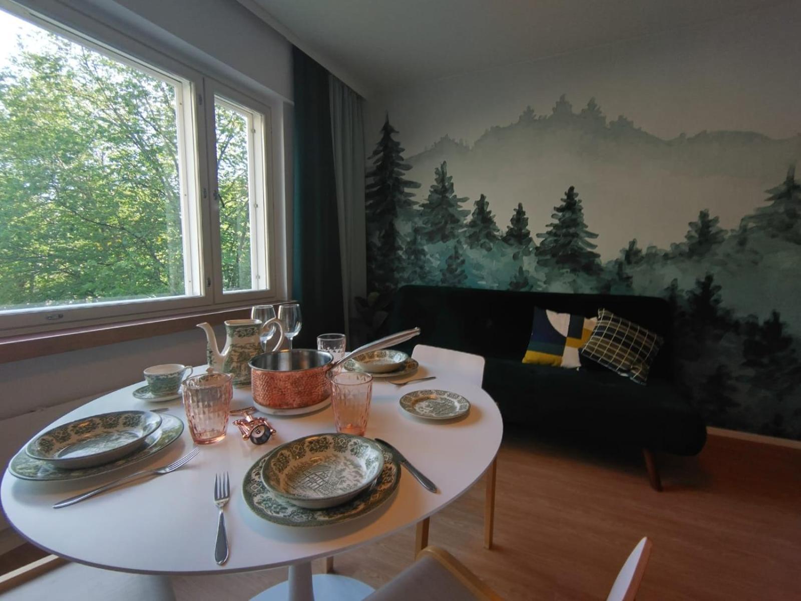 Tunnelmaa Turun Sydaemessae - Ambient 37M2 At The Heart Of Turku Apartment Luaran gambar